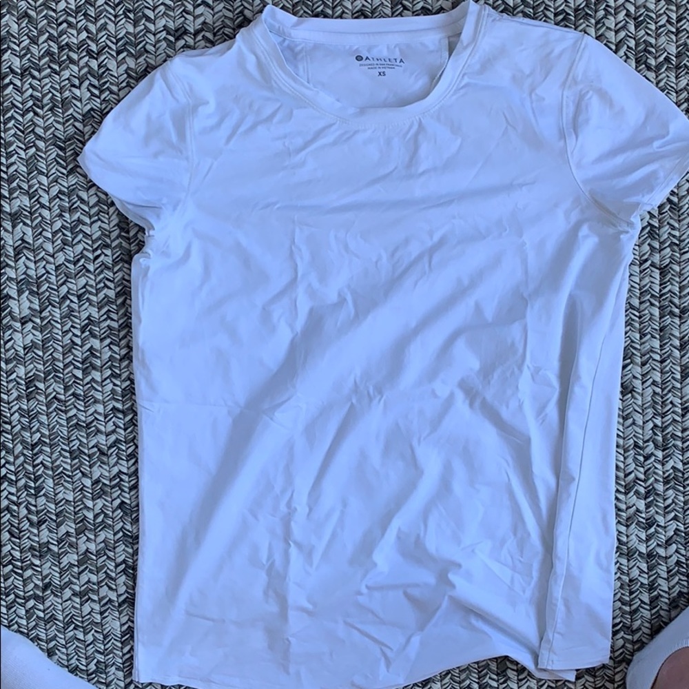 Athleta sweat wicking tee